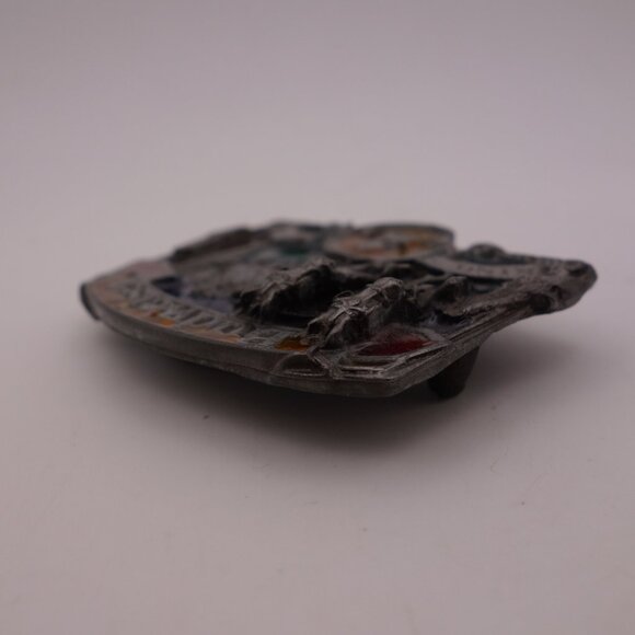 Vintage Budweiser King of Beers Metal Belt Buckle - Picture 4 of 15